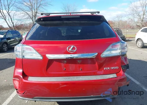 2012 Lexus Rx 350 from USA, damaged, VIN 2T2ZK1BAXCC077266
